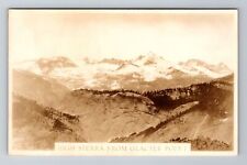 Glacier Point CA-California RPPC, High Sierra, Antique, Vintage Postcard picture