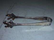 Vintage Reed & Barton Silverplate Bird Claw Tongs Kitchen Serving Utensil picture