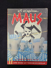Maus II And Here My Troubles Began by Art Spiegelman, Signed and Sketched 1992 picture