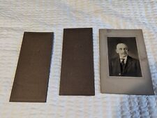 3 Vintage Photos In Original Photo Holders picture