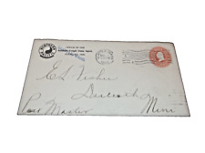 NOVEMBER 1903 NORTHERN PACIFIC RAILWAY USED COMPANY ENVELOPE SEATTLE WASHINGTON picture