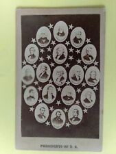 1860s Civil War Carte de Visite CDV Presidents United States Washington - Grant picture