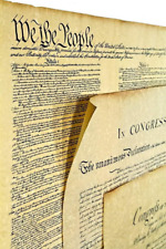 Three Documents of Freedom Constitution Declaration of Independence Bill of...  picture