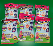 Shopkins Series 4 Fashion Tag with Sticker & 1 Shopkins Inside New Lot of 6 picture