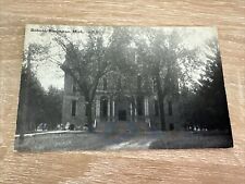 Postcard High School Buchanan Michigan IBR Front View Vintage 1914 picture
