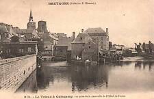 CPA 22 - GUINGAMP (Côtes d'Armor) - 912. Le Trieux, view of the Hotel footbridge picture