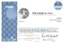 Pepsico, Inc. - 1970's-80's dated Specimen Stock Certificate - Pepsi Company - S picture
