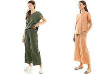 5 COLORS / 2pc Set Loungewear Green, Grey, Peach, Black, Lilac Short Sleeve picture