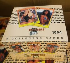 ⭐️1994 Hooters Calendar Girls Trading Cards - Factory  Sealed Box - 36 Packs ⭐️ picture
