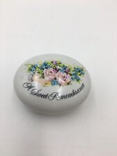 A Sweet Remembrance Trinket Box by Avon- Valentines Day 1982 picture