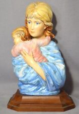 EDNA HIBEL Figurine MARIA and CHILD – Mint with Stand – Color / Glossy - LE picture