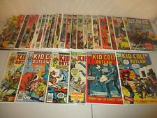 Bronze Age Western Comics Lot of 30 (Kid Colt, Two-Gun Kid, Gunfighters) 1970's picture