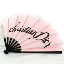 Miss Christian Dior Novelty Goods Light Pink Folding Fan Unused picture
