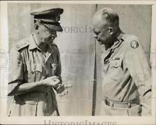 1943 Press Photo Gen. Dwight E. Eisenhower & Gen. Sir Harold Alexander, Tunisia picture