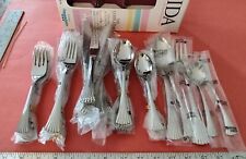 45pc Northland MELBOURNE Oneida ROUSSEAU Stainless 8 Place Settings & Serving OB picture