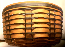 Longaberger PROTOTYPE 2005 Sm Ware Basket w/Black Accents-Only 1 Made-NEW picture
