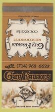 Matchbook Cover - Guy Fawkes Restaurant Fountain Valley CA 30 Strike picture