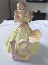 Vintage Josef Originals #13 Birthday Doll Angel Porcelain Figurine MINT Teenager picture