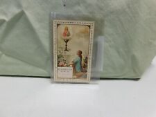 VTG Holy Card Woman Praying to Jesus picture