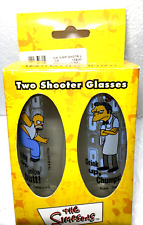 Vintage The Simpsons 2 Shooter Shot Glasses Homer Moe Naughty New 