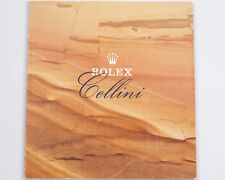 Rolex Collectible 1984 Cellini Collection Catalog Full Color Photos-Large Scale picture