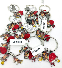 Lot of 12 Disney Keychains NEW picture