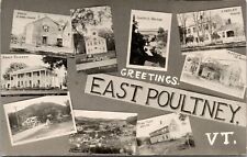 HB Rood Real Photo Postcard Multiple Views Greetings in East Poultney, Vermont picture