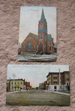 Cherokee IA Iowa Main St Looking East & M E Church c 1910 Postcards picture