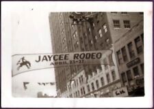 Vintage Photo Jaycee Rodeo San Antonio Texas picture