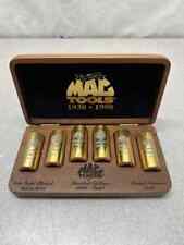 MAC Tools 1999 Limited Edition 24k Gold Plated Socket Set 60th Year Anniversary picture