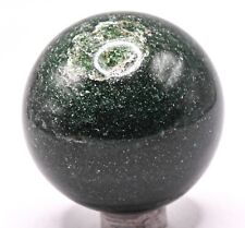 46mm 140g Dark Deep Green Jade Sphere Polished Natural Crystal Mineral - India picture