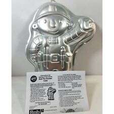 Wilton Bob the Builder Cake Pan 2105-5025 vintage 2002 printed instructions picture