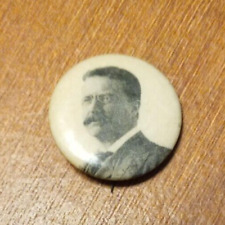 Vintage 1904 TEDDY ROOSEVELT  campaign pin picture