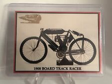 Indian Motorcycle Company 1908 Board Track Racer Series 2 Promo Card #1 picture