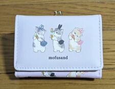Mofusand Compact Tri-Fold Clasp Wallet Pink Usamimi Shimamura Collaboration picture