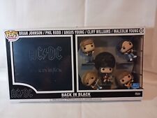NEW-Funko Pop Deluxe Album: AC/DC- BACK IN BLACK #17  Angus Young/Brian Johnson picture