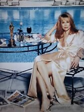 8 X 10 Color Photo Of Faye Dunaway W Her Oscar  picture
