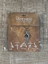 NEW Nickel Finish Sandal Necklace The Witness Collection Gospel Christian Faith picture