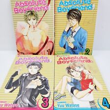 Absolute Boyfriend 1-4 Manga VIZ Book Lot of Four Shojo Beat by Yuu Watase picture