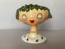 1959 Christmas Holt Howard Lady Head Vase picture