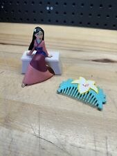 Disney Princess MULAN ON Bench PVC Figure 3