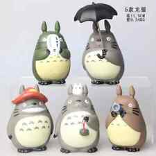 New 5Pcs Miyazaki Hayao My Neighbor Totoro with Umbrella PVC Figure Collectible picture