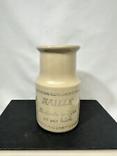 Vintage French Paris Maille Moutarde de Dijon Stoneware crock mustard jar  picture