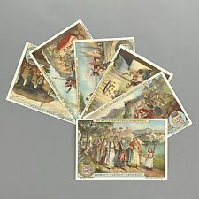 VTG 1911 LIEBIG TRADE CARDS King Arthur & Knights of the Round Table GERMAN SET picture