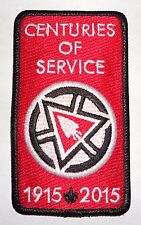Order of the Arrow 2015 NOAC OA Centennial Centuries of Service Award Patch picture