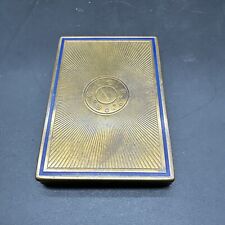 Vintage  Bourjois New York Evening In Paris Metal Compact With Mirror picture