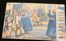 Artist Signed Thackeray Tuck’s c1910 Postcard Tow Rows In The Temples picture