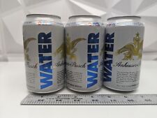 6 pk 2022 Anheuser Busch  Drinking Water Can  Gold Eagle exp 11/23 Red Cross picture
