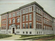 Vintage c1910 South High School Worcester Massachusetts Postcard P19 picture