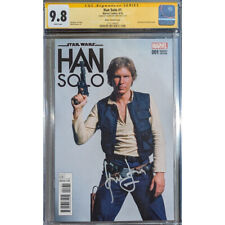 Han Solo #1__CGC 9.8 SS__Signed by Harrison Ford picture